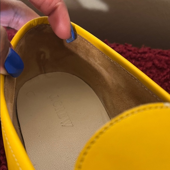 J. Crew Ryan Yellow Penny Loafer size 10 - Picture 16 of 17